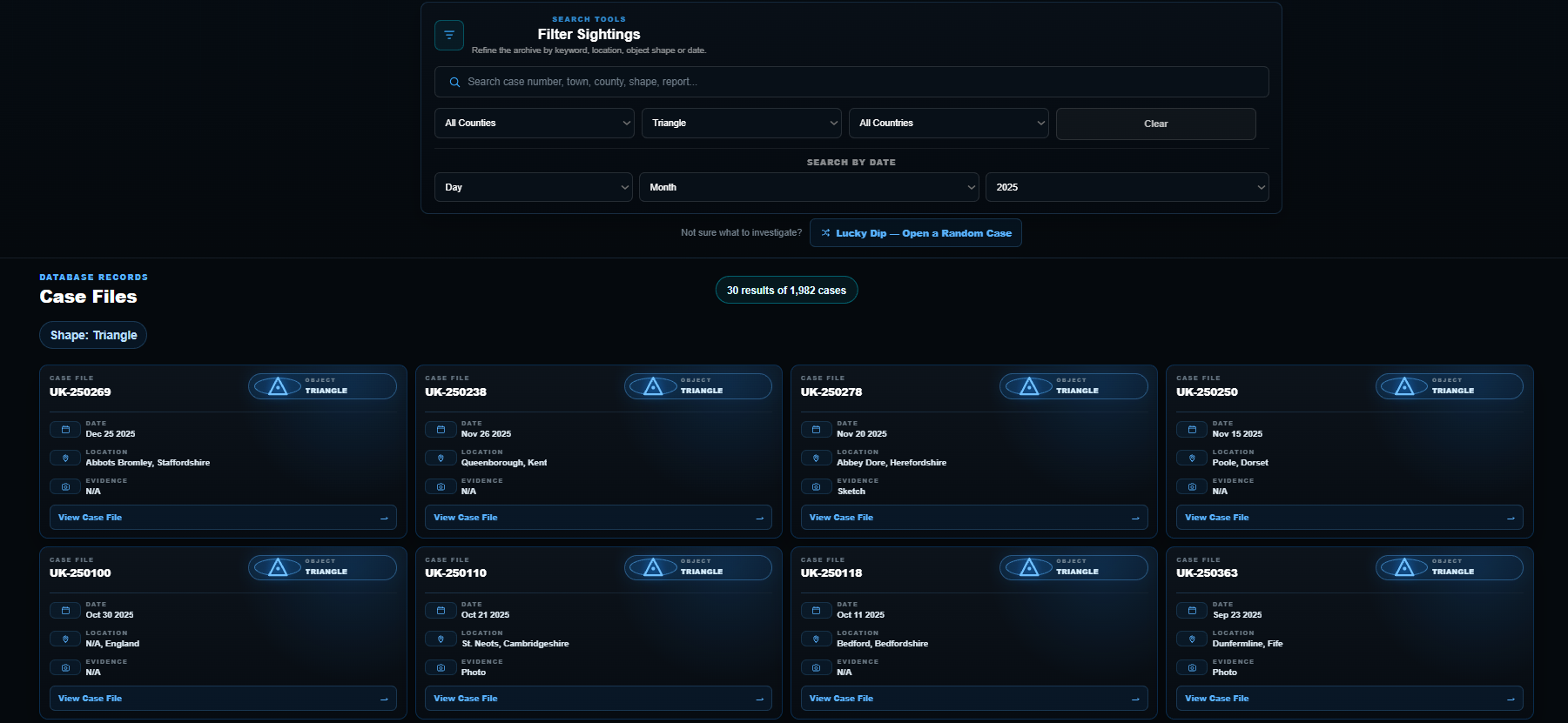 Searchable Archive